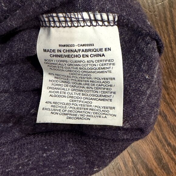 Nike Purple Cowl Neck Lightweight Hoodie Sweatshirt Size Large - Picture 7 of 10